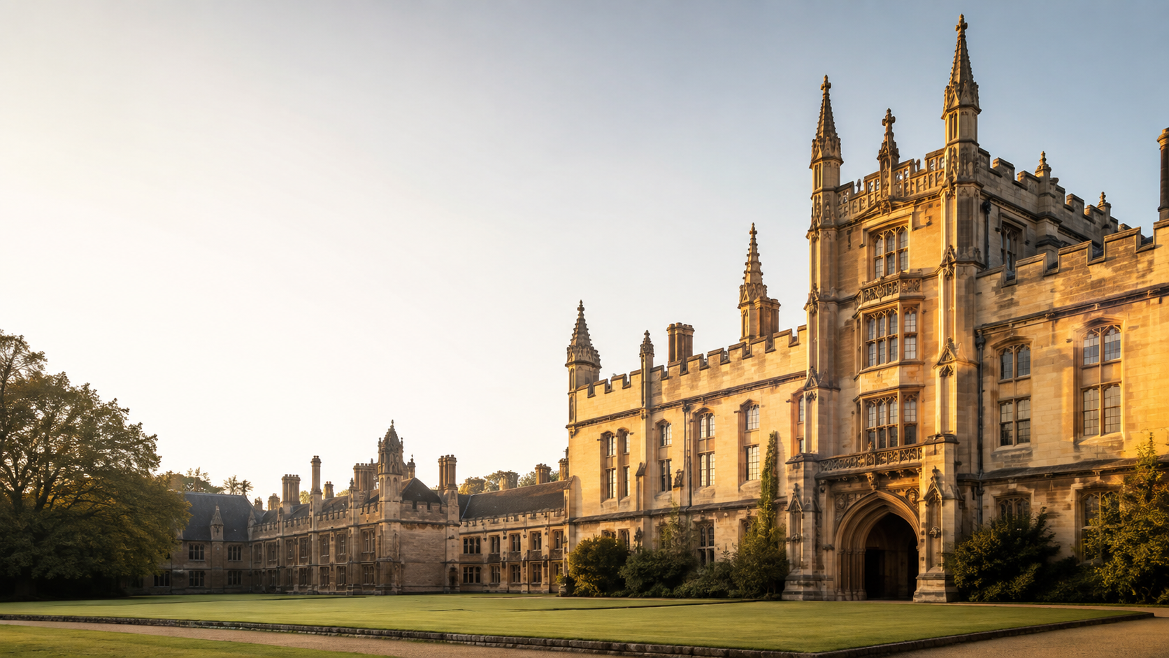Historic Oxford collegiate architecture